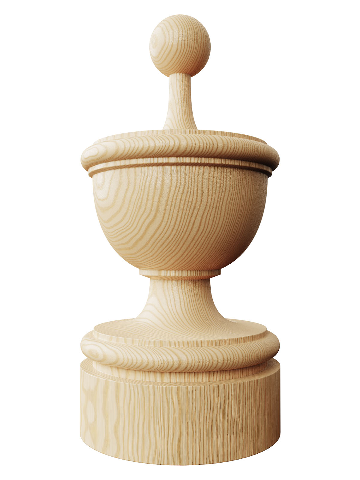 Staircase Finials / Newel Post Caps JMP Wood
