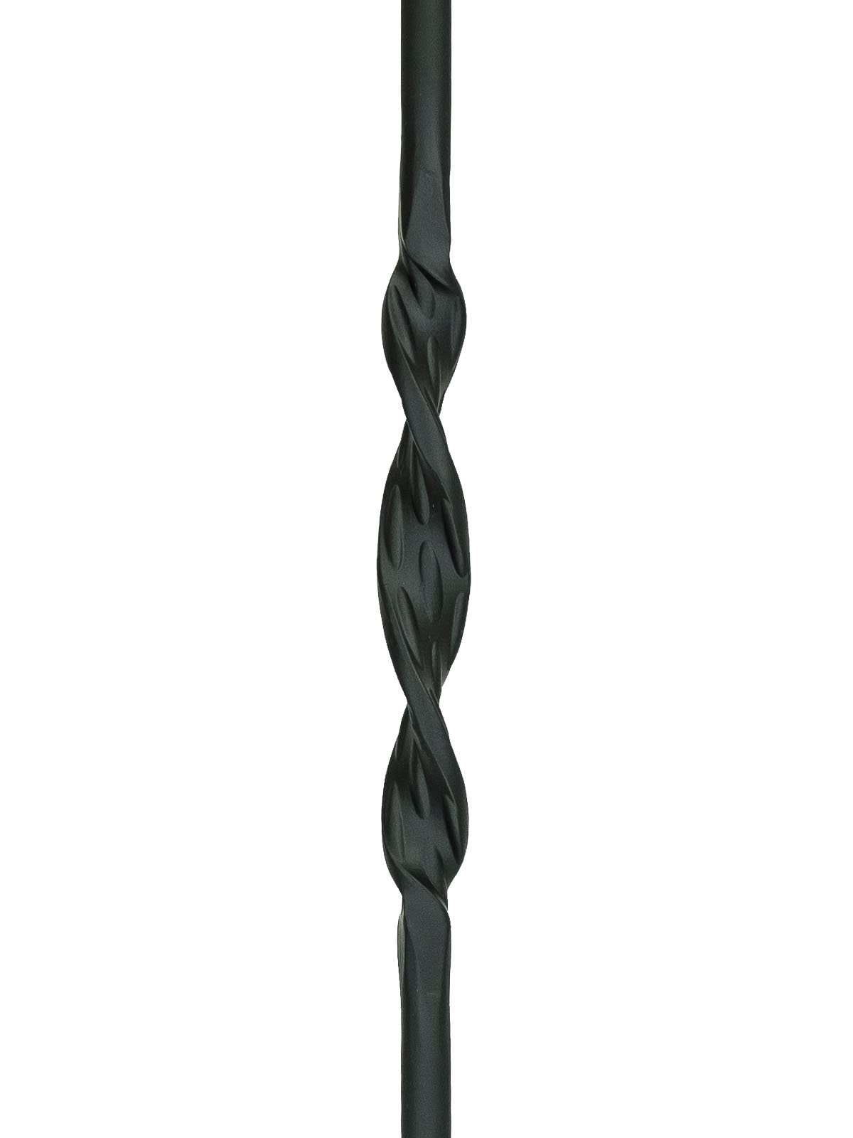 Iron Baluster 2GR06 - 5/8" Round - Single Ribbon