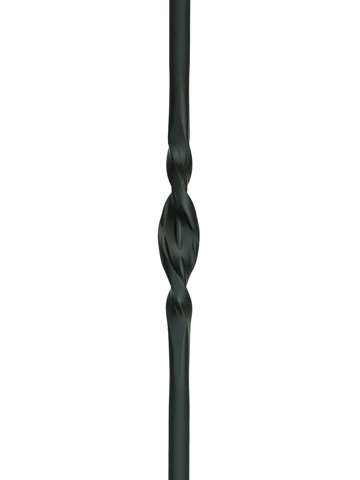 Iron Baluster 2GR07 - 5/8" Round - Double Ribbon