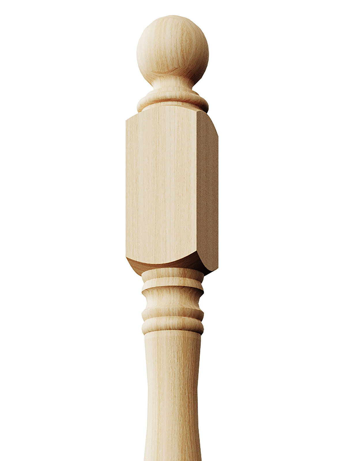 Hampton 3500BT Series Ball Top Newel Post (3")