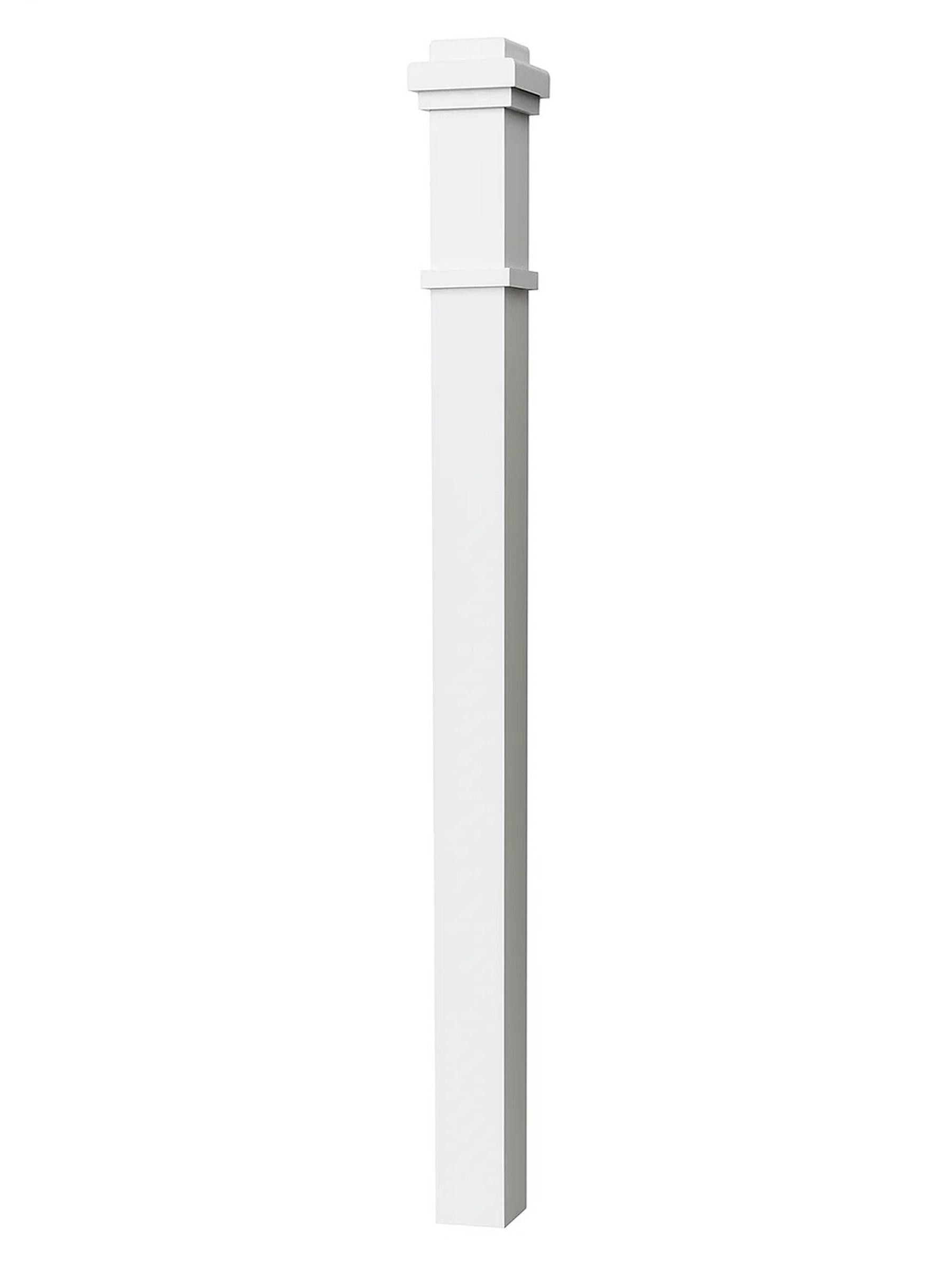 Box Newel 4075M - Mission Style (3-1/2")