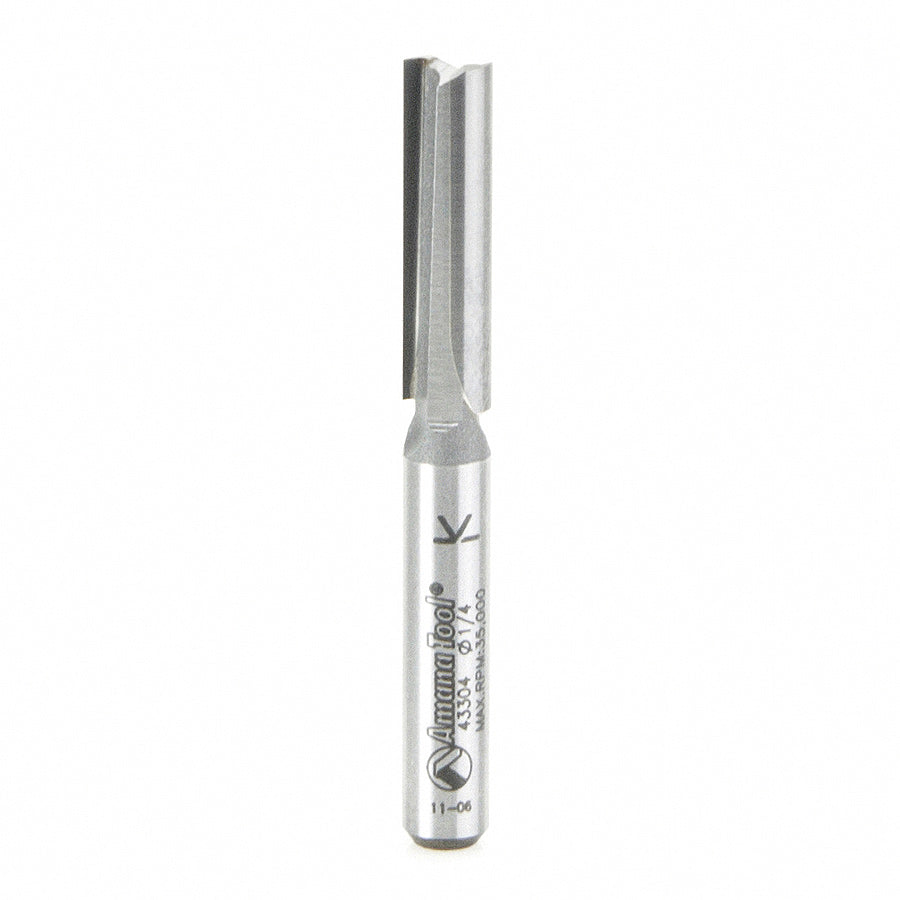 Amana Tool Double 'O' Flute Plastic Cutting Router Bits