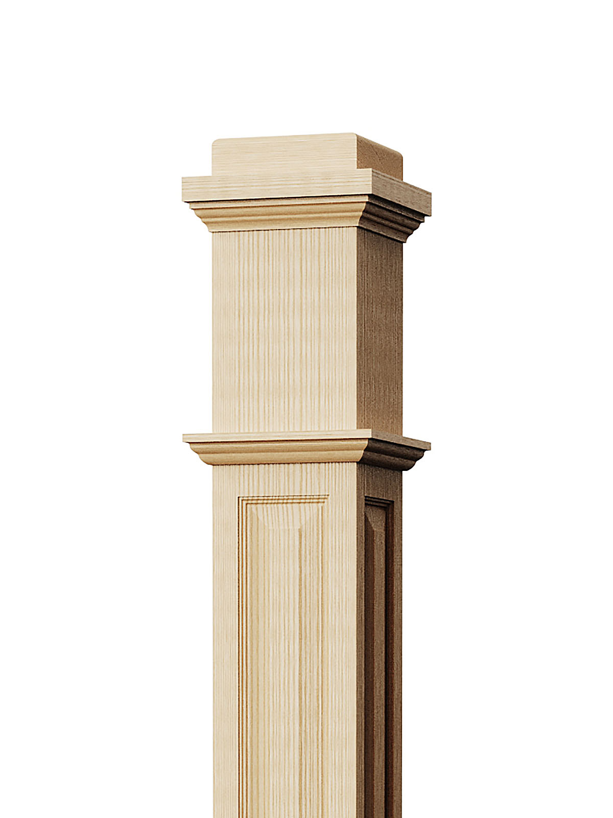 Box Newel 4375RP - Raised Panel (4-3/4")