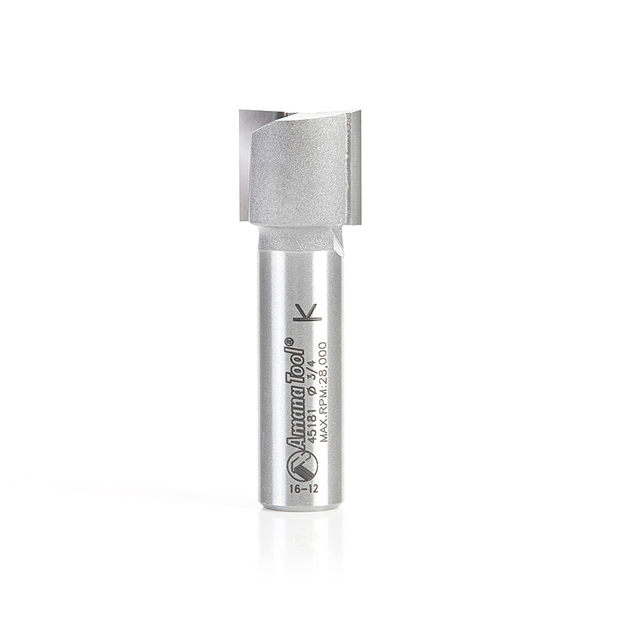 Amana Tool High Production Straight Plunge Router Bits - Over 1/2 Diameter