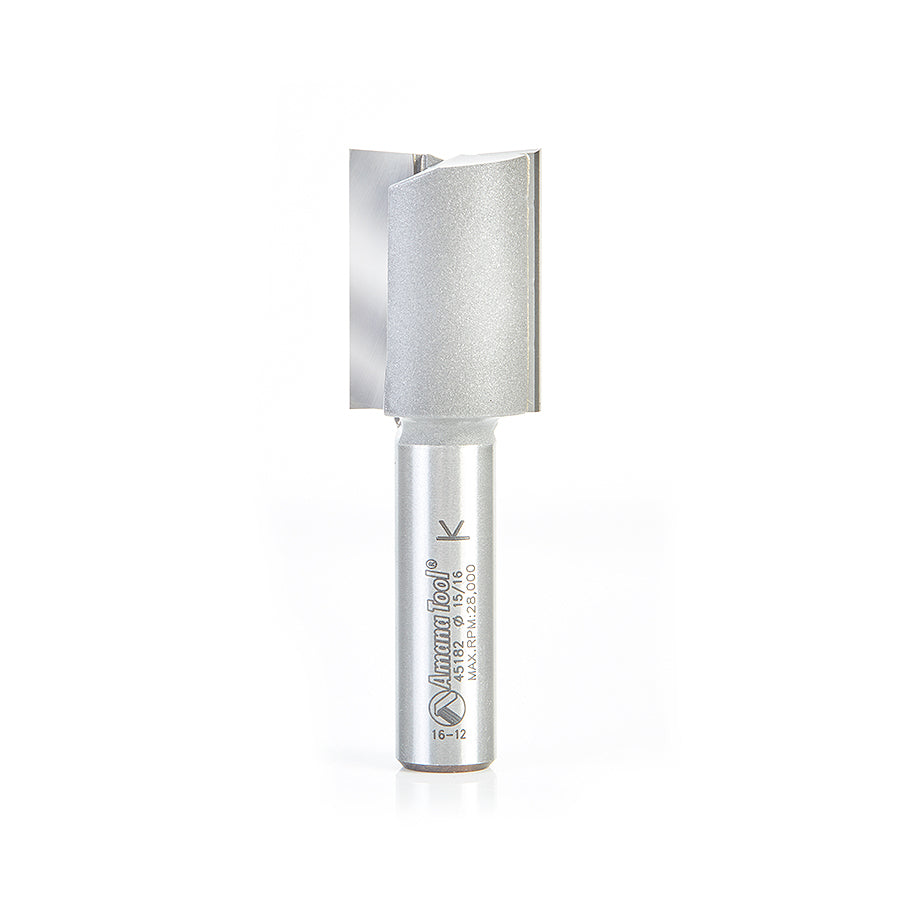 Amana Tool High Production Straight Plunge Router Bits - Over 1/2 Diameter