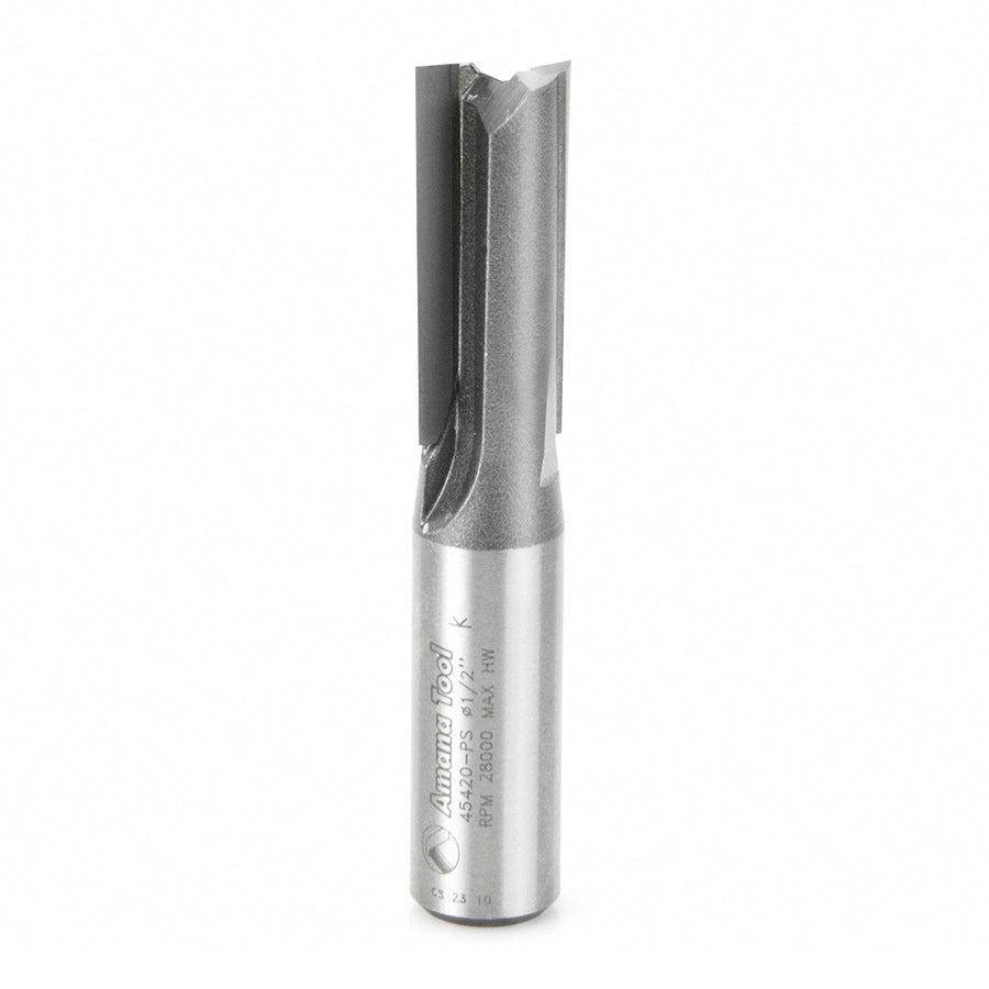 Amana Tool Production Shear Straight Plunge Router Bits