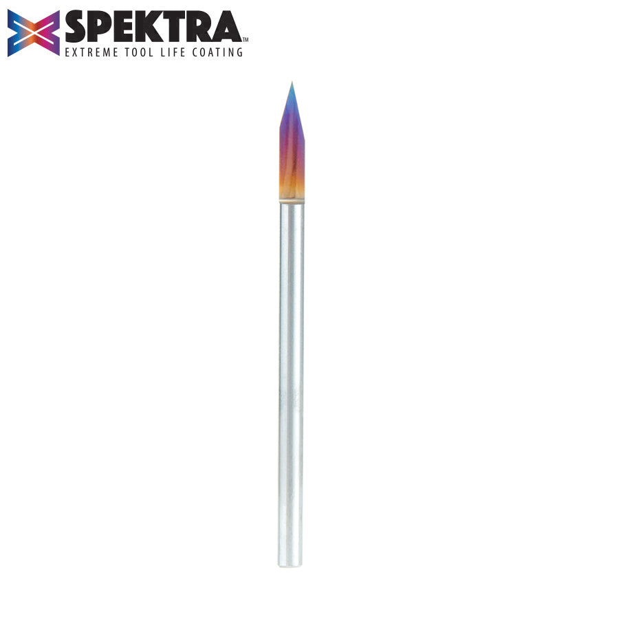 Amana Tool Solid Carbide Spektra™ Extreme Tool Life Coated Engraving Router Bits for Signmaking