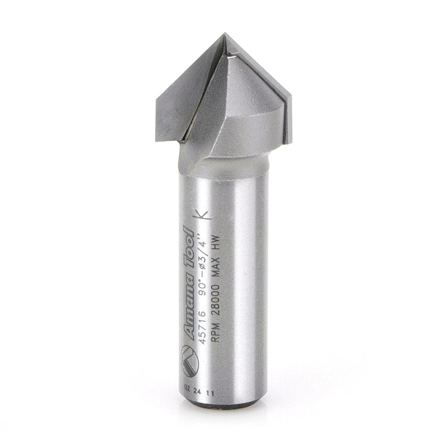 Amana Tool V Groove Router Bits