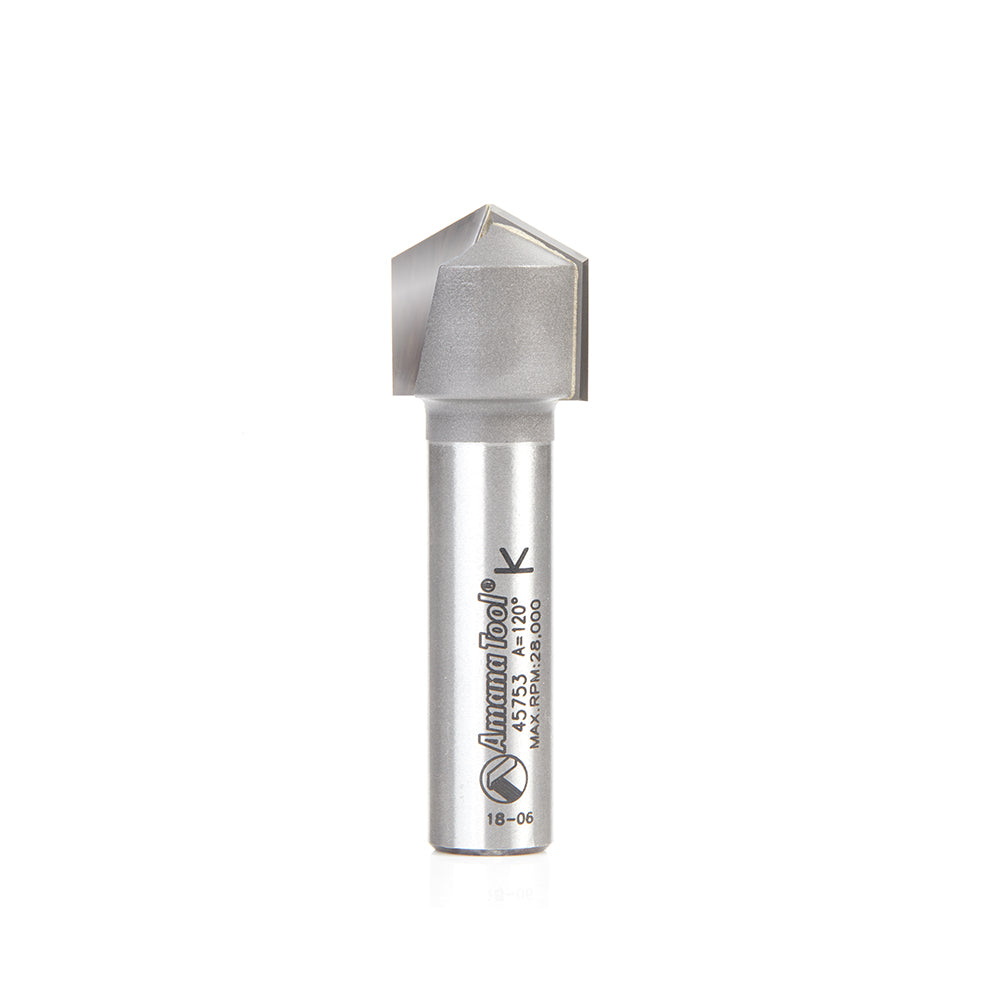 Amana Tool V Groove Router Bits