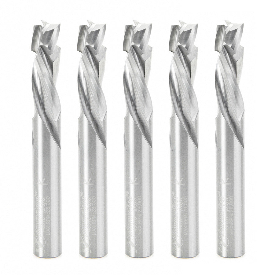 Amana Tool Solid Carbide Compression Spiral CNC Router Bits