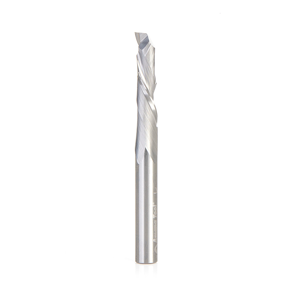 Amana Tool - 43720 Solid Carbide Single Flute Straight Plunge 1/4 Dia X 1\" 4 Shank