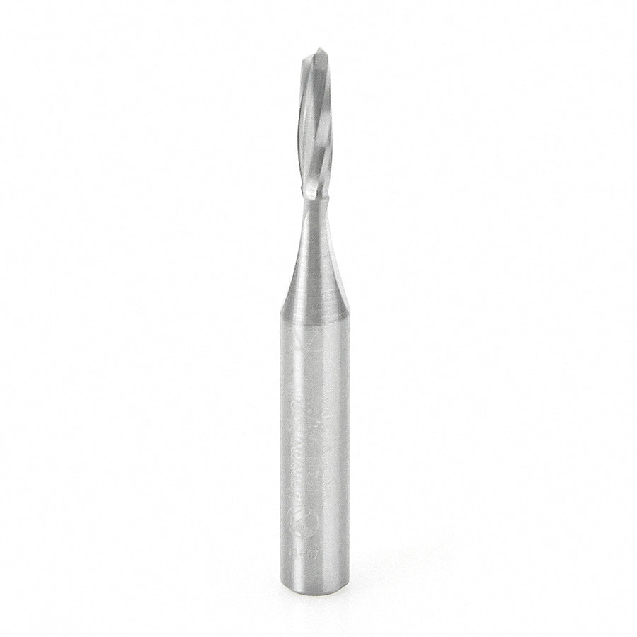 Amana Tool Solid Carbide Spiral Plunge Router Bits for Solid Wood