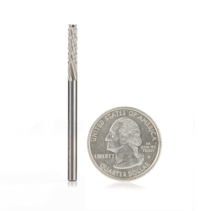 Amana Tool Solid Carbide Carbon Graphite and Carbon Fiber Panel Cutting Router Bits