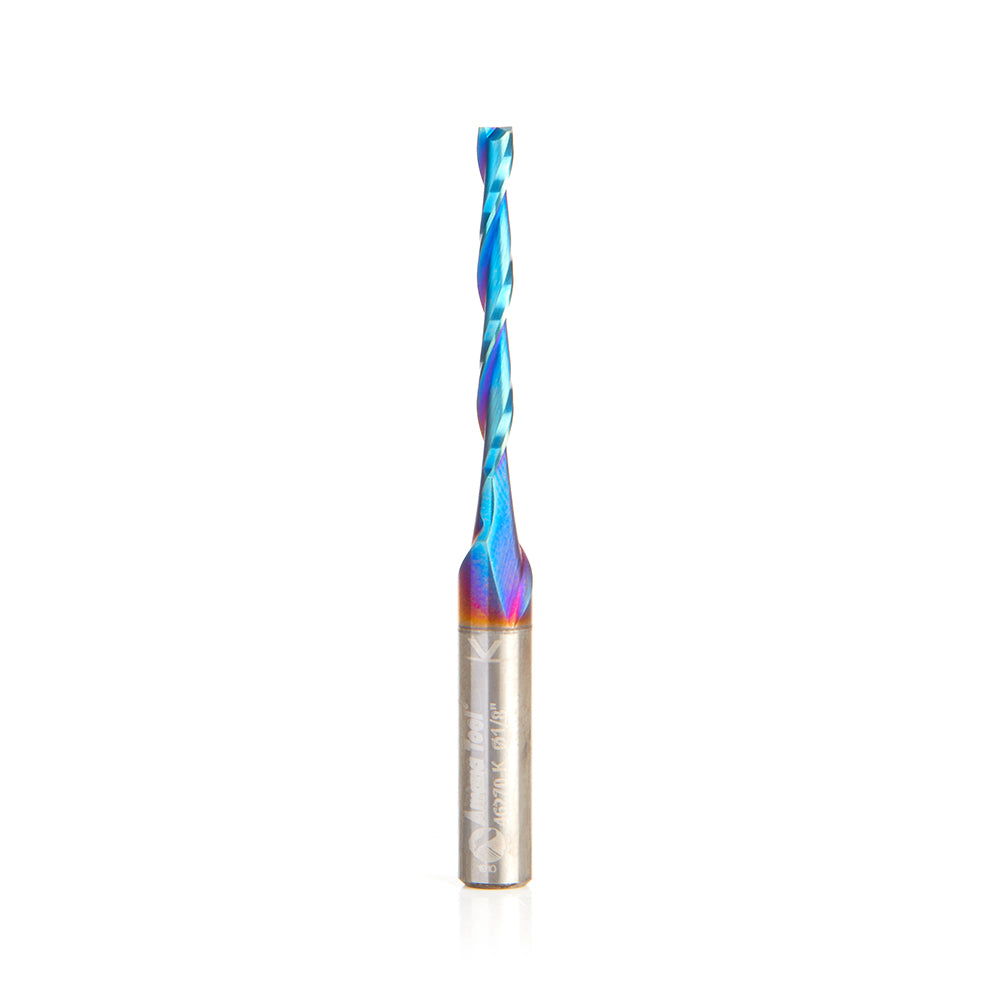 Amana Tool Solid Carbide Spektra™ Extreme Tool Life Coated Spiral Foam Cutting CNC Router Bits