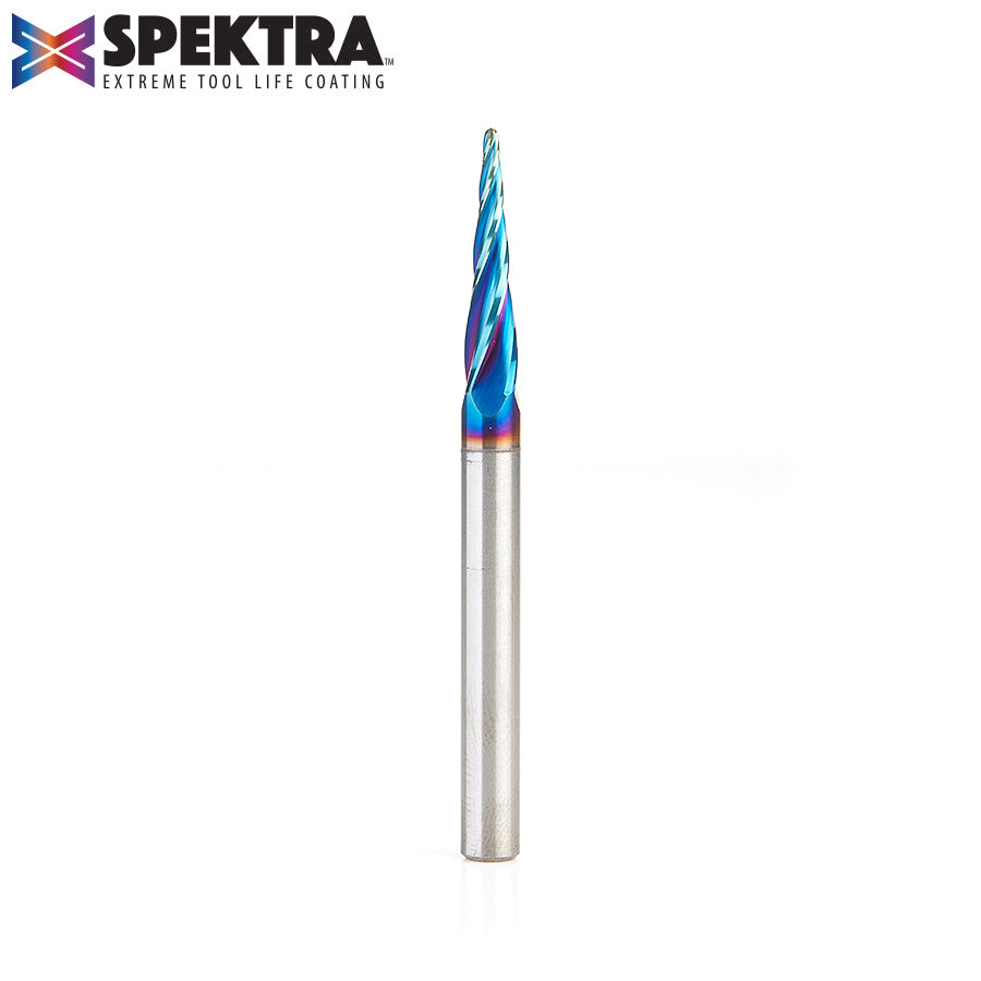 Amana Tool Solid Carbide Spektra™ Extreme Tool Life Coated Carving CNC 2D and 3D Router Bits