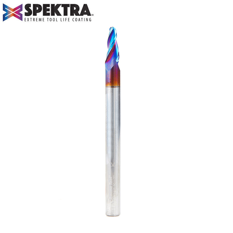 Amana Tool Solid Carbide Spektra™ Extreme Tool Life Coated Carving CNC 2D and 3D Router Bits