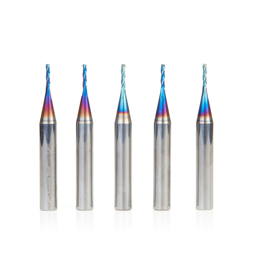 Amana Tool Solid Carbide Spektra™ Extreme Tool Life Coated Carving CNC 2D and 3D Router Bits