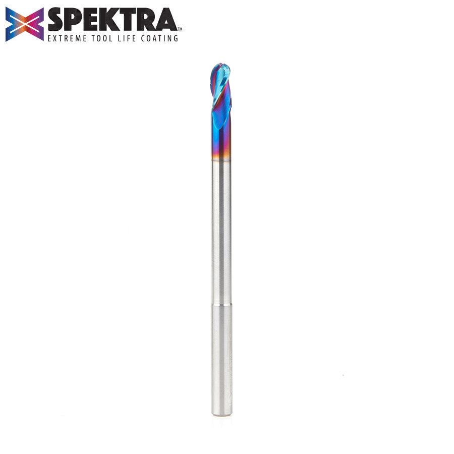 Amana Tool Solid Carbide Spektra™ Extreme Tool Life Coated Carving CNC 2D and 3D Router Bits