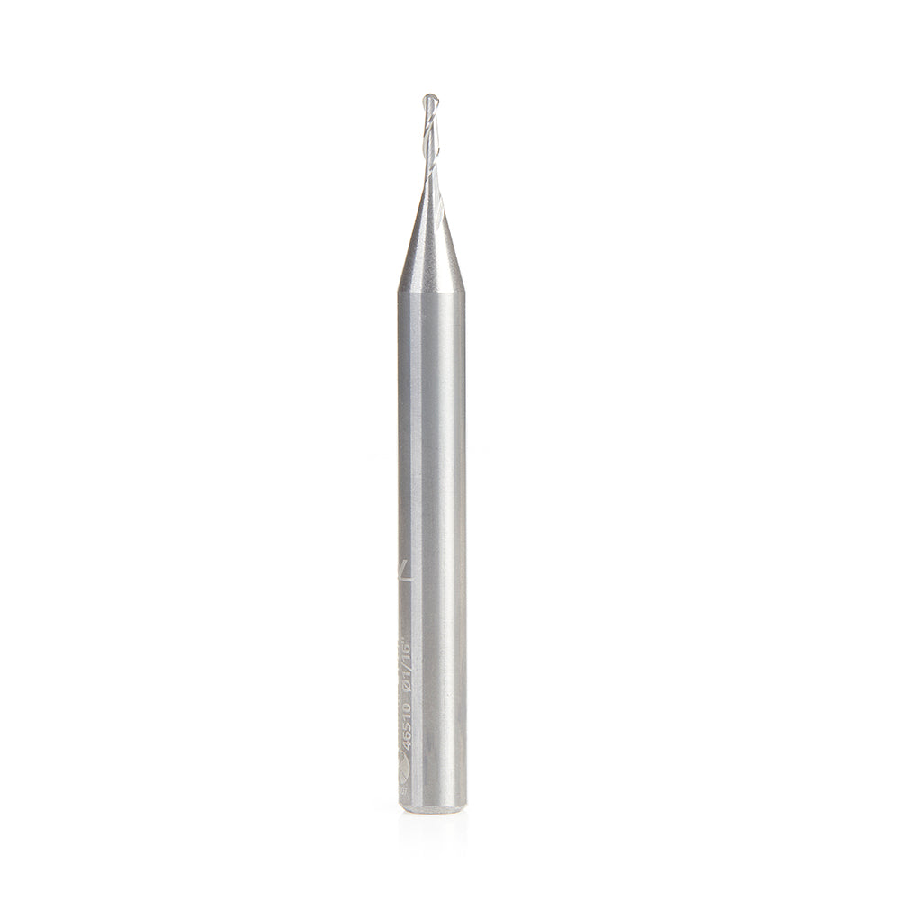 Amana Tool Solid Carbide Ball Nose Spiral CNC Router Bits