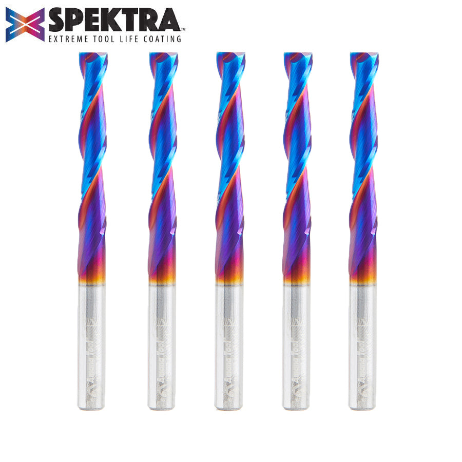 Amana Tool Solid Carbide Spektra™ Extreme Tool Life Coated Carving CNC 2D and 3D Router Bits