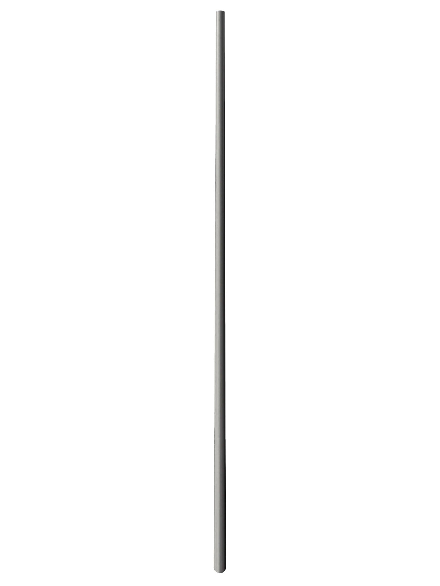Iron Baluster 50R40 - 3/4" Round - Round Tapered