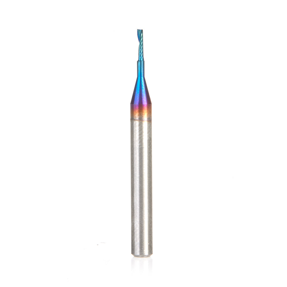 Amana Tool Solid Carbide Spektra™ Extreme Tool Life Coated Spiral 'O' Flute Plastic Cutting CNC Router Bits