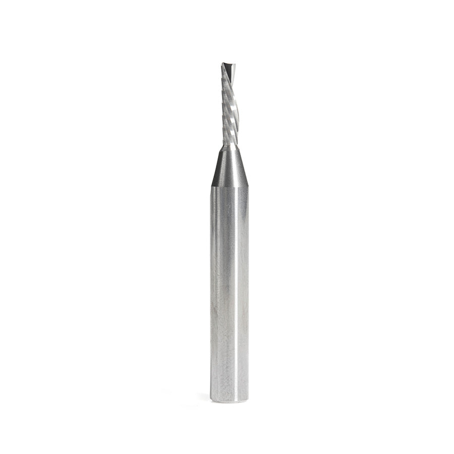 Amana Tool Solid Carbide Spiral 'O' Flute Plastic Cutting Router Bits - Metric