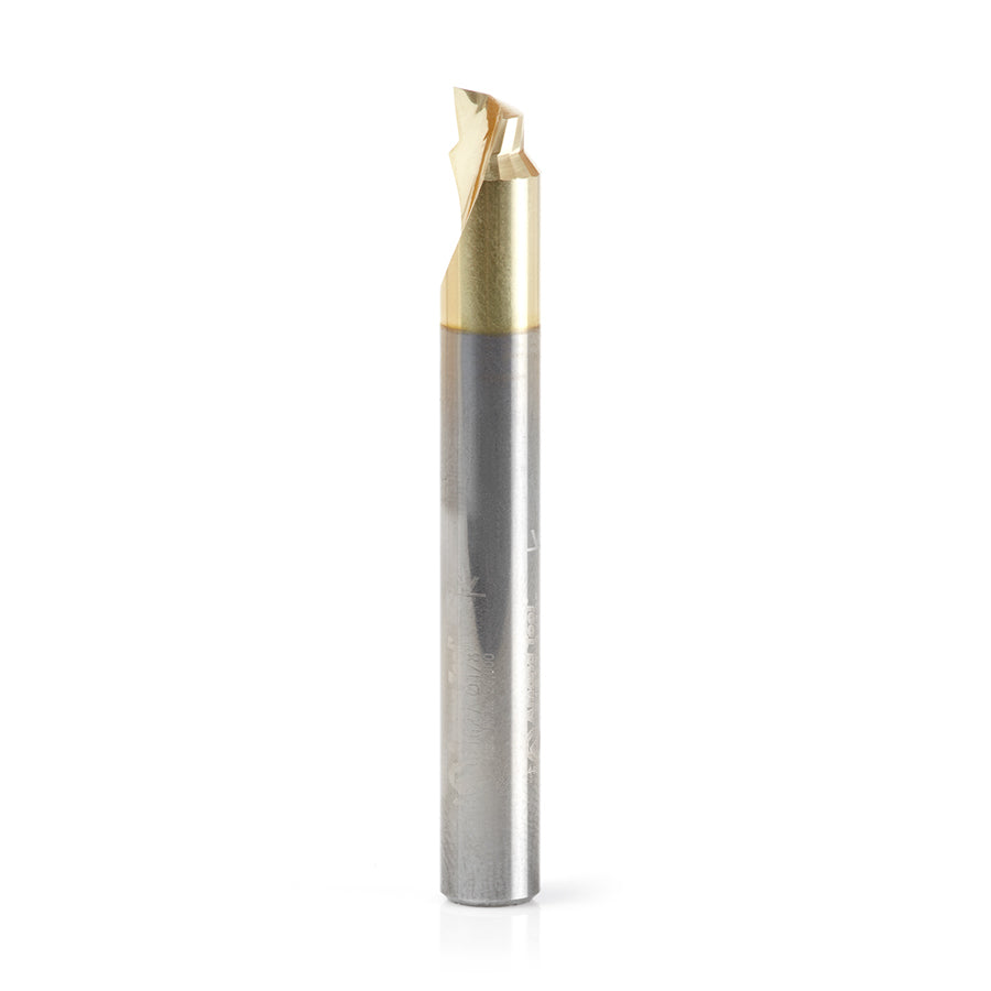 Amana Tool Solid Carbide Aluminum Chamfer Edge End Mill with ZrN Coating