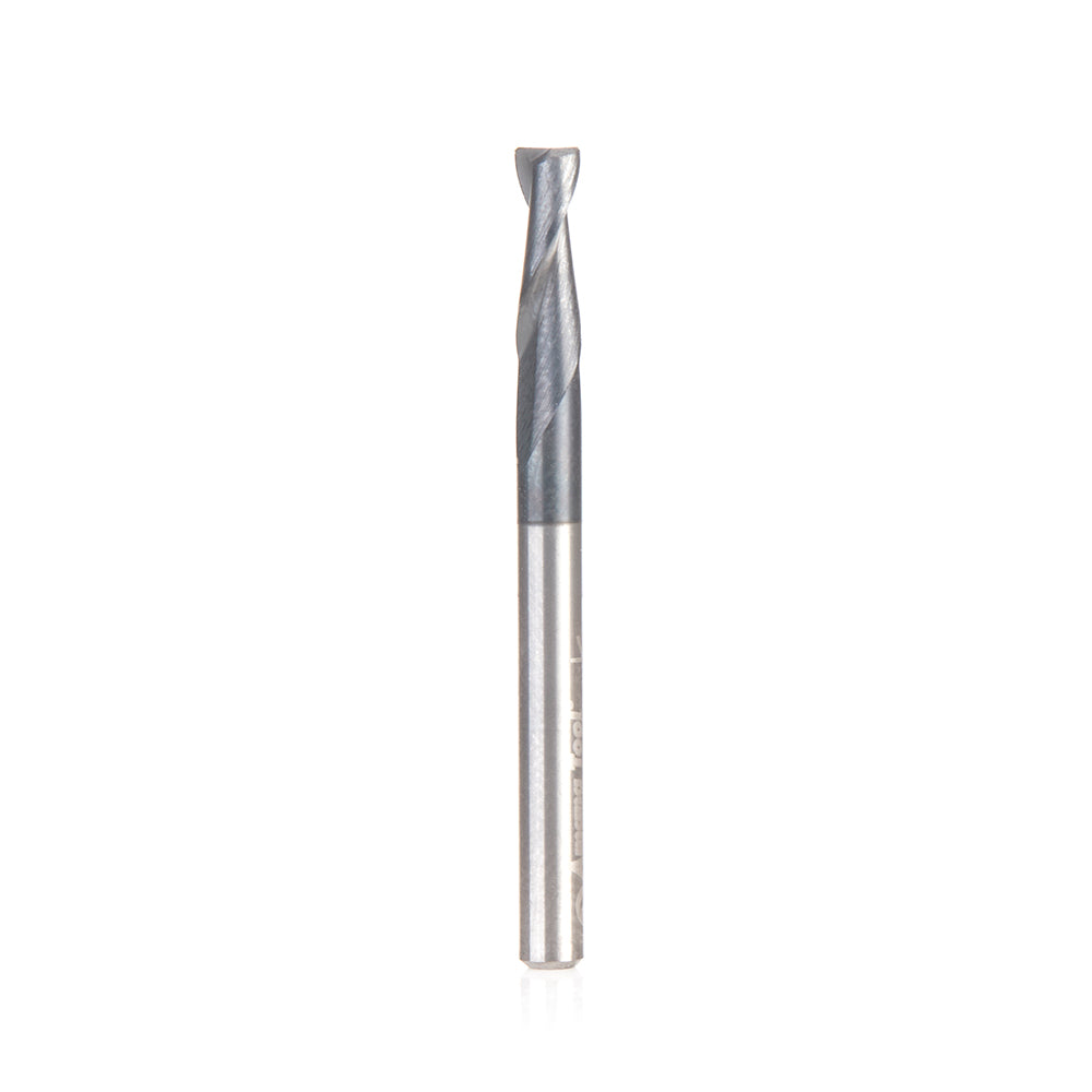 Amana Tool Solid Carbide Spiral CNC Router Bits / End Mills for Steel & Stainless Steel