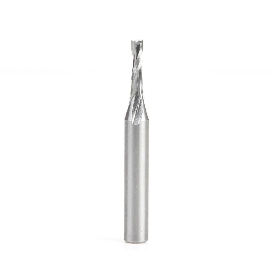 Amana Tool Solid Carbide Spiral 'O' Flute Plastic Cutting Router Bits - Double Flute