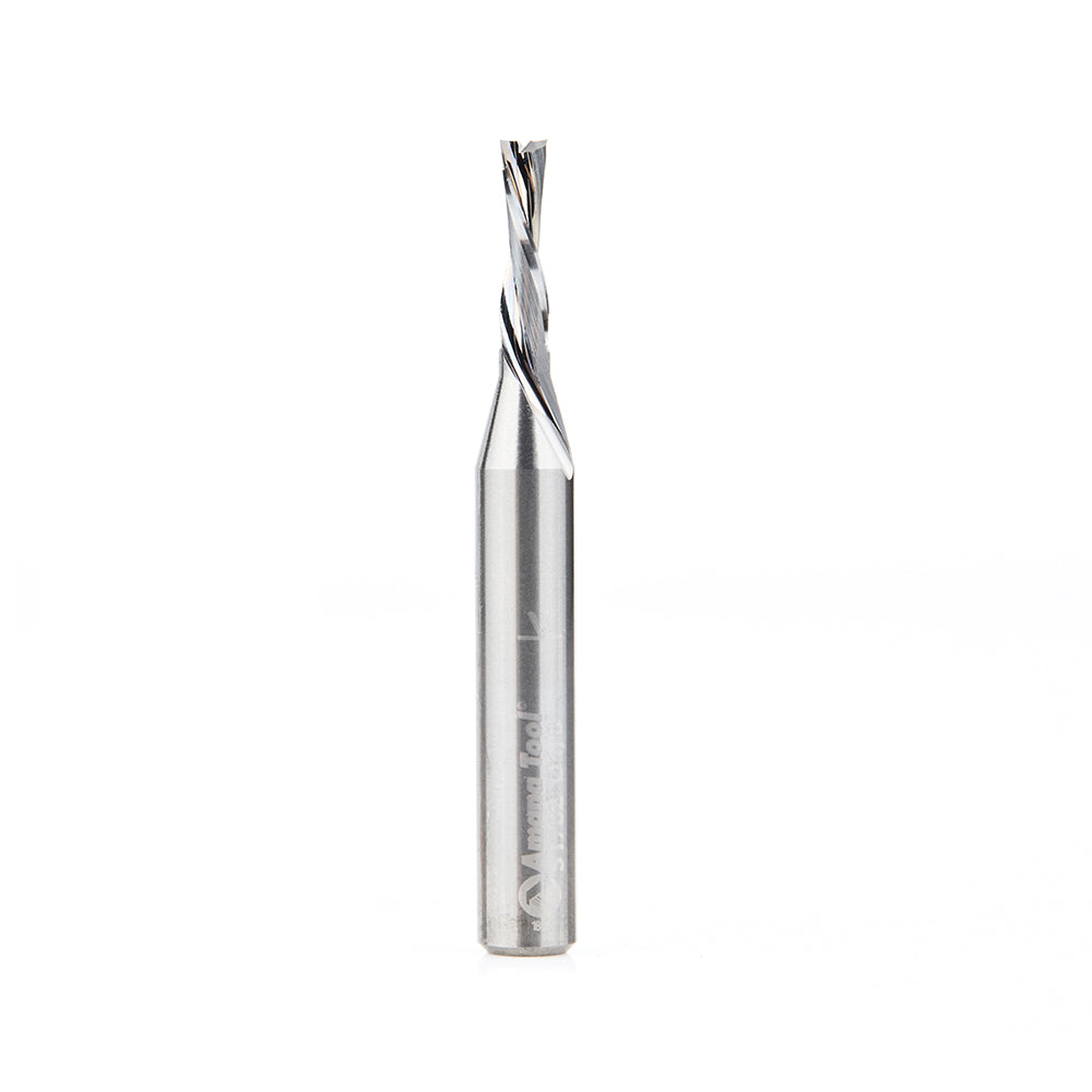 Amana Tool Solid Carbide Spiral 'O' Flute Plastic Cutting Router Bits - Double Flute