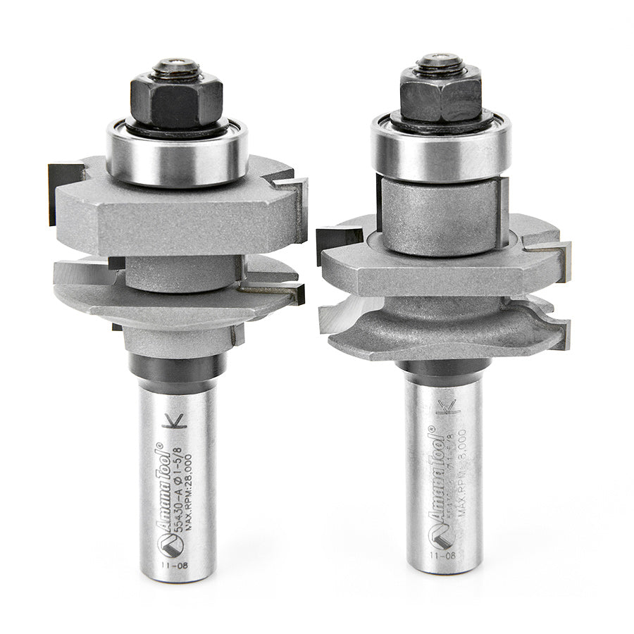 Amana Tool 2-pc Stile & Rail Router Bit Sets