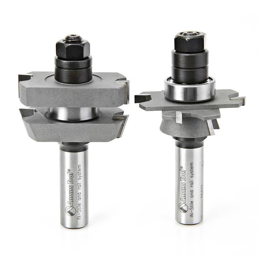 Amana Tool 2-pc Stile & Rail Router Bit Sets