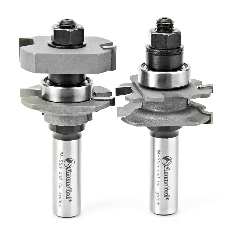 Amana Tool 2-pc Stile & Rail Router Bit Sets