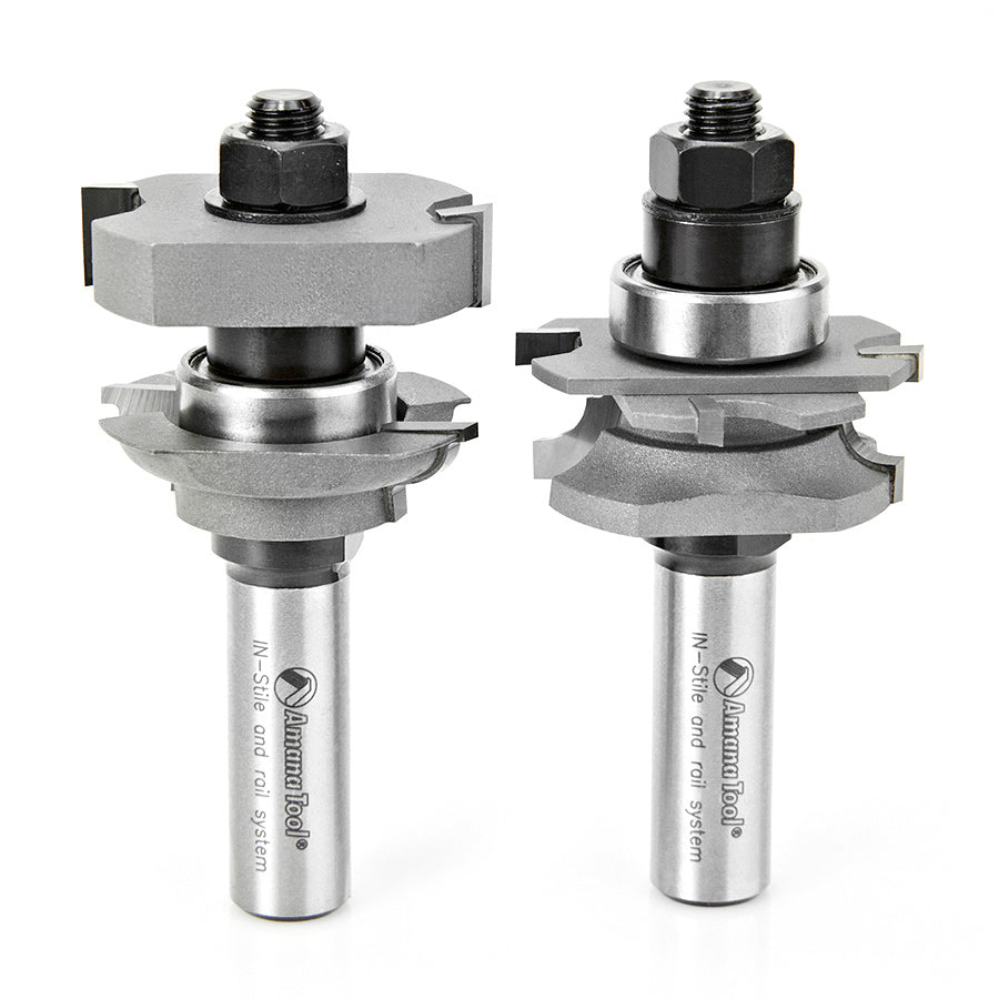 Amana Tool 2-pc Stile & Rail Router Bit Sets