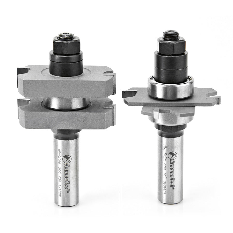 Amana Tool 2-pc Stile & Rail Router Bit Sets