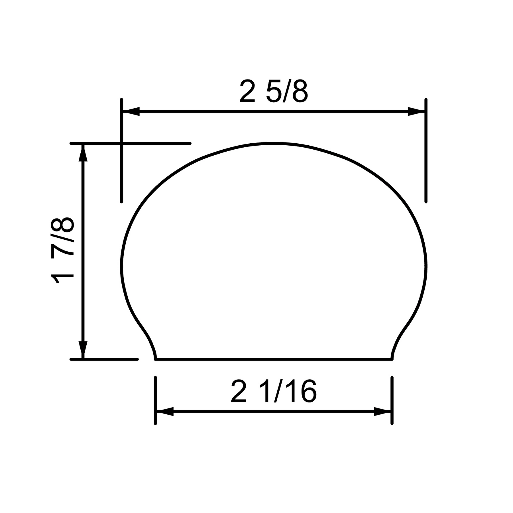 Fitting 5675 - Level Quarter Turn Gooseneck Fitting with No Cap (Right Hand)