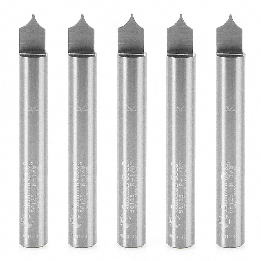 Amana Tool Point Cutting Roundover Router Bits