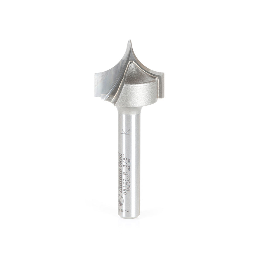 Amana Tool Point Cutting Roundover Router Bits