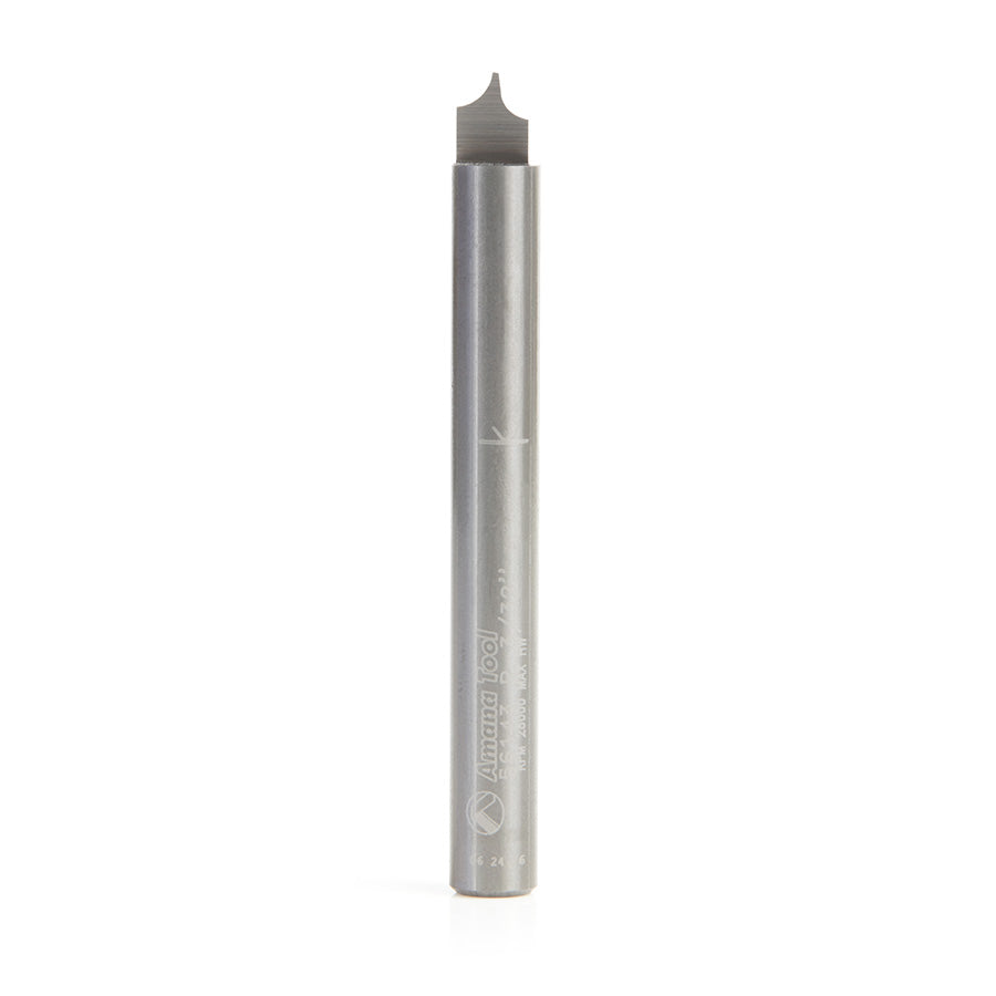 Amana Tool Point Cutting Roundover Router Bits
