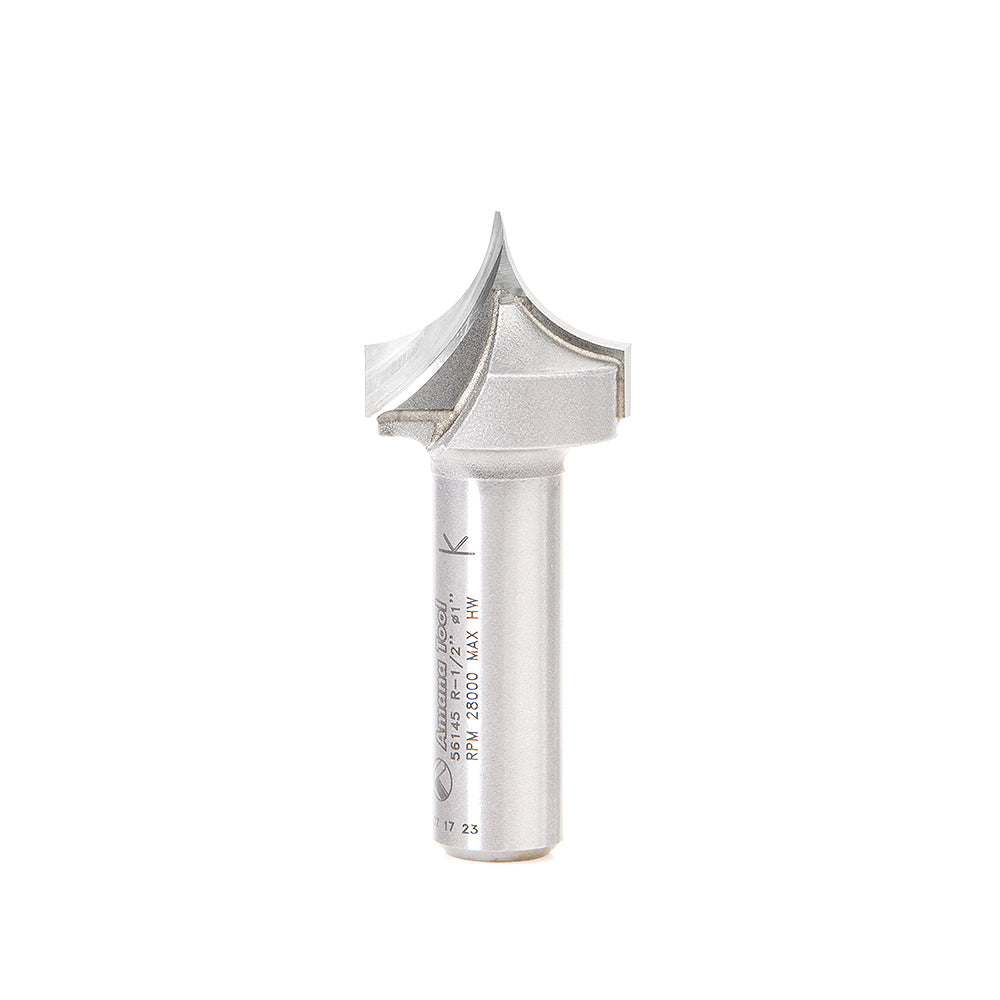Amana Tool Point Cutting Roundover Router Bits