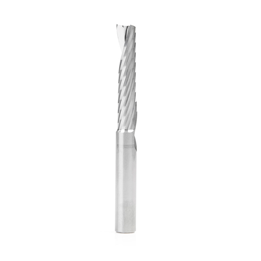 Amana Tool Solid Carbide Spiral 'O' Flute Plastic Cutting Router Bits - Metric