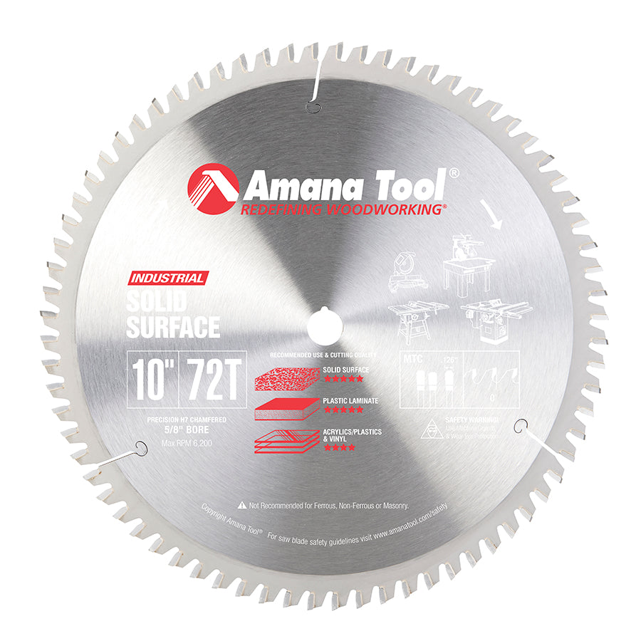 Amana Tool Solid Surface Saw Blades