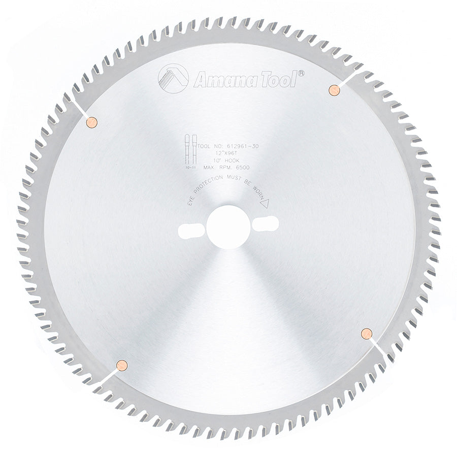 Amana Tool Single and Double Sided Laminate Cutting Fine Cut-Off and Crosscut Saw Blades