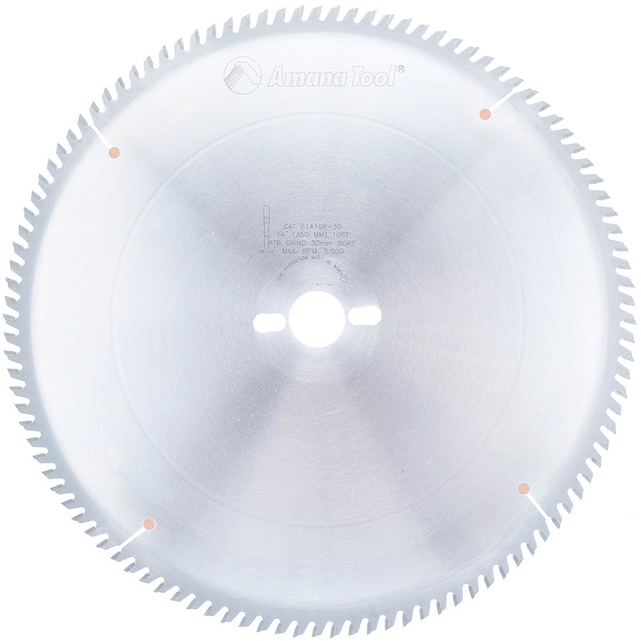 Amana Tool Plywood / Solid Wood / Chipboard Cutting Saw Blades For Extra Smooth Cut
