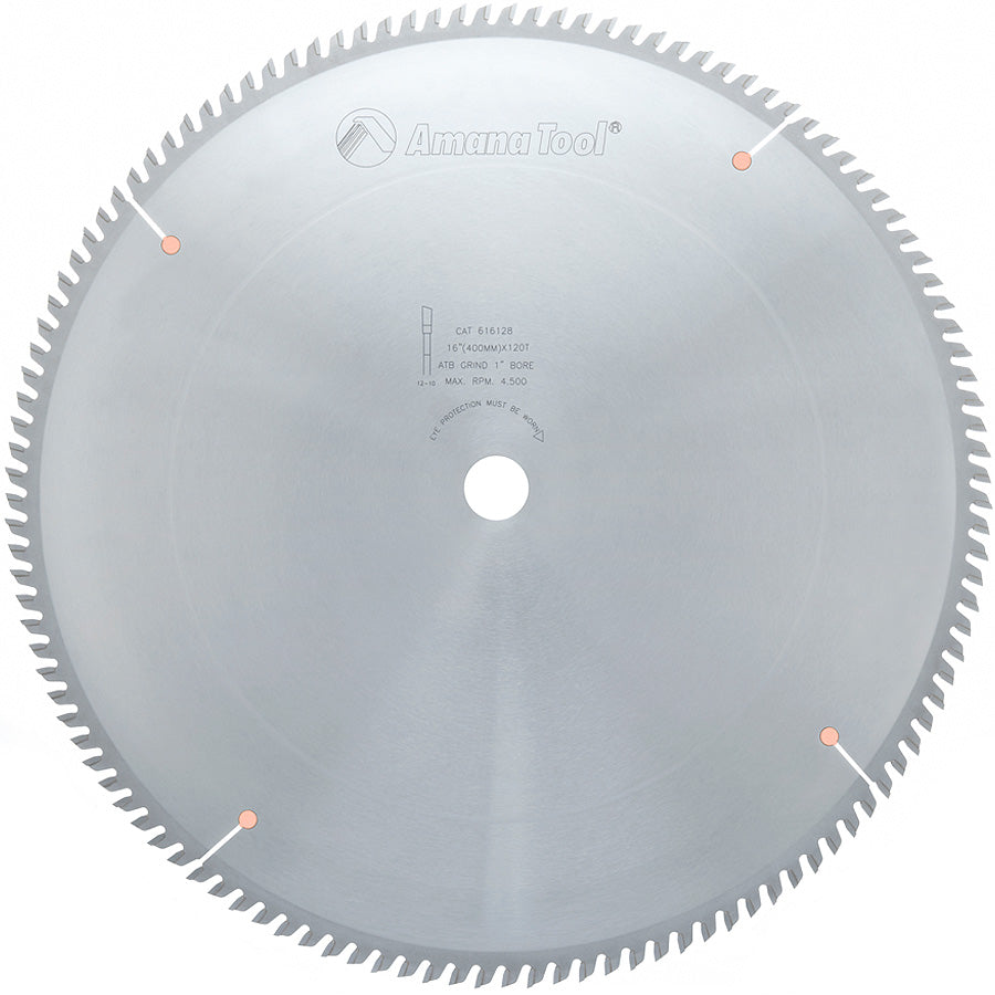 Amana Tool Plywood / Solid Wood / Chipboard Cutting Saw Blades For Extra Smooth Cut