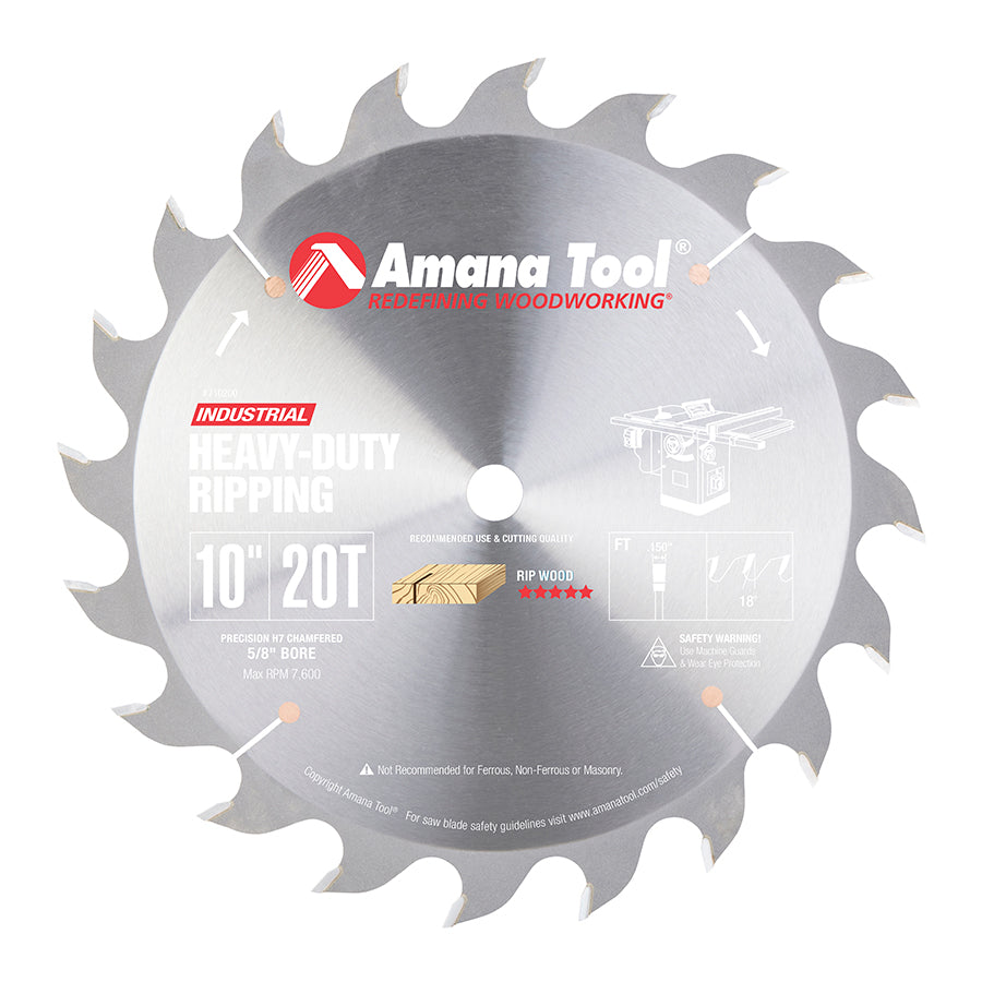 Amana Tool Heavy-Duty Ripping Saw Blades