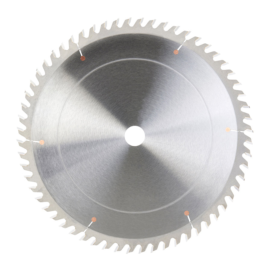 Amana Tool Single and Double Sided Laminate Cutting Cut-Off and Crosscut Saw Blades with Extra Thick Plates