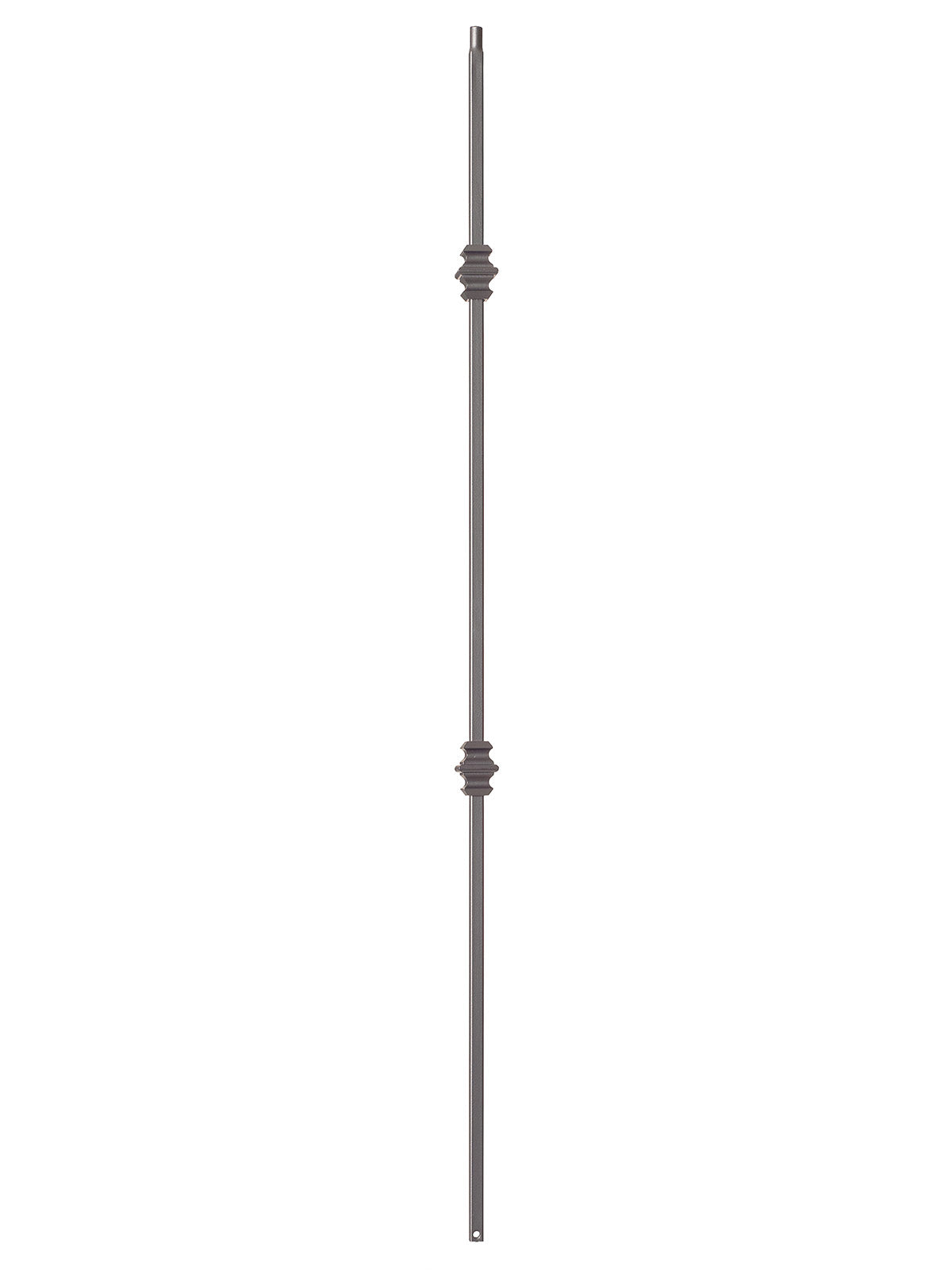 Iron Baluster 9007 - 1/2" Square - Double Knuckle
