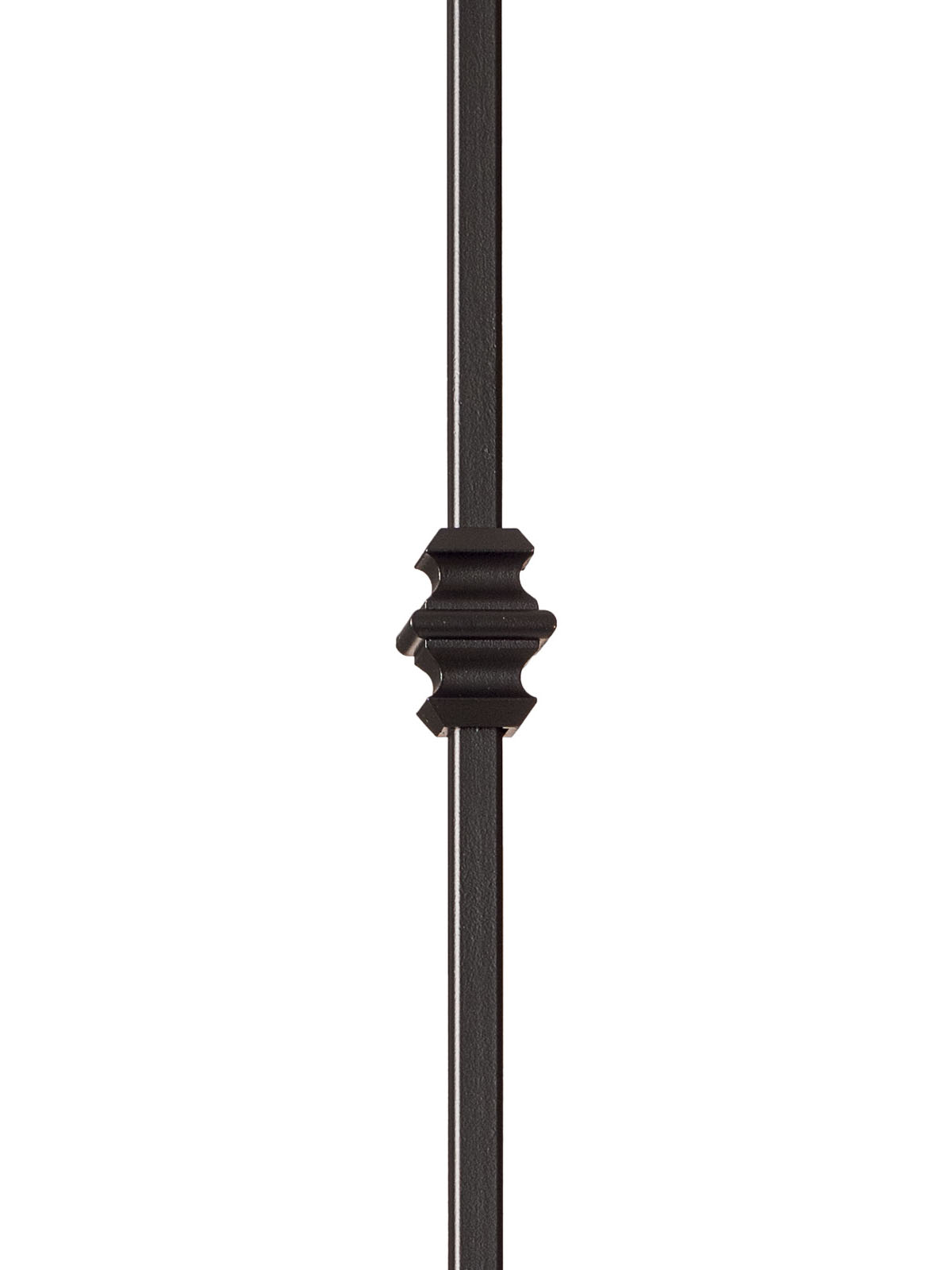 Iron Baluster 9007 - 1/2" Square - Double Knuckle